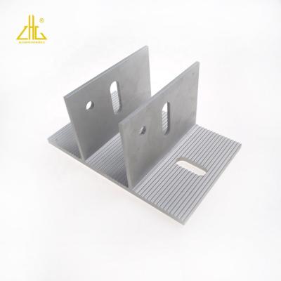 China Elegant Appearance ZHONGLIAN Powder Coated Aluminum Extrusion Profiles U Channel Glas Factory for sale