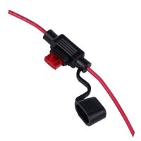 China Automotive ATM Blade Fuse Holder With 12AWG Wire à venda