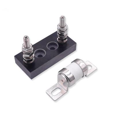 China Photovoltaic Solar Electric Hrc Cutout Circuit Bolt Down Chassis Mount Fuse Holder High Voltage Porcelain HRC Fuse Types for sale