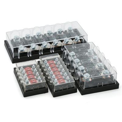 China 4 6 Way MIDI MEGA Conjunto de soporte de fusibles Bloque de distribución 200A 500A Caja de fusibles en venta