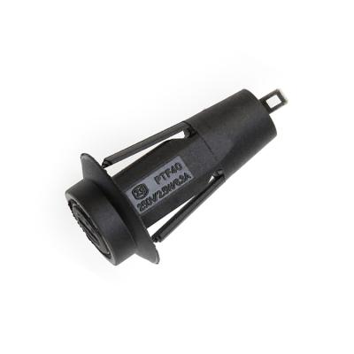 Chine PTF-40 Rupture-dans le support 250V du fusible 5*20 support de fusible de bâti de panneau de 10 ampères 5x20mm à vendre