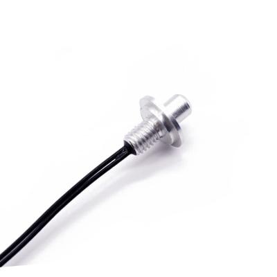 China De Sensor 3990K van de ohm100kω NTC Thermistor met Roestvrij staal Ingepast Uiteinde Te koop