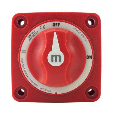 China Stromkreis-EIN-AUSbatterieschalter 6006 300A Marine Power Switch M Series Red Single zu verkaufen