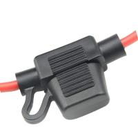 China IP65 Car Fuse Holder Small Type 12 AWG Wire For Mini Auto Blade Fuse for sale