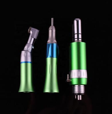 China 2.34-2.35mm Air Handpiece Colorful Low Speed ​​Dental Set Counter Motor Dental Angle Straight Handpiece for sale