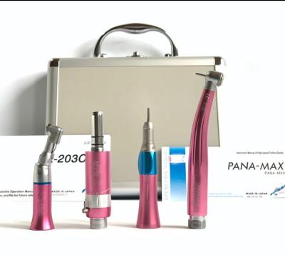 China Colorful dental clinic dental handpiece student kit set with max pana led low speed handpiece EX-203C for sale