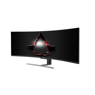 China Desktop R1800 Curved Monitor 4K 49 Inch 21:9 Led Gaming Monitor for sale