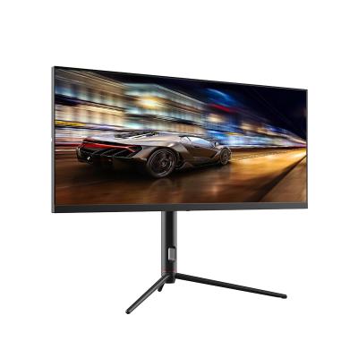 China 2022 New Freesync Frameless Wall Mount 30 inch 2k 90hz Eled Gaming PC Monitor With LED Bar Light for sale