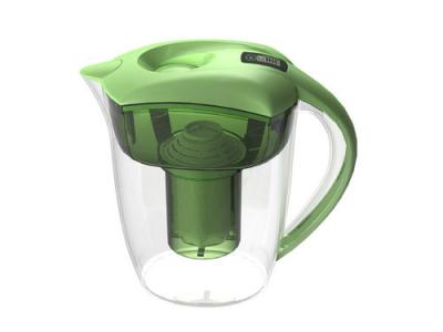 China Green Alkaline Water Pitcher , 7.5 - 10.0 PH Alkaline Water Filter Pitcher for sale