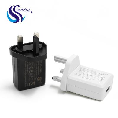 China UniversalÂ  Usb-A Charger 5V 1a 2a 2000ma 2.5A 3a 2amp UACK certificate UK PLUG 5V 1a 2a 2000ma Charger 5V 2.5A 3a 2amp wall Usb Charger for sale