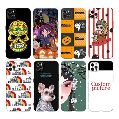 China New Design Anti-fall Customized 2d Tpu Hard PC Sublimation Blank Protective Phone Case For Iphone 13 11 12 Pro Max for sale