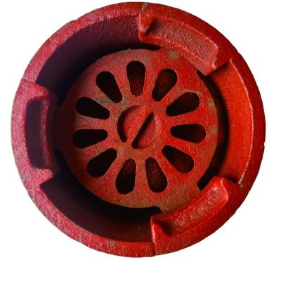 China Water Pipe System Malleable Iron Pipe Fittings Tee Connection For Flanging All Flanged Tee for sale