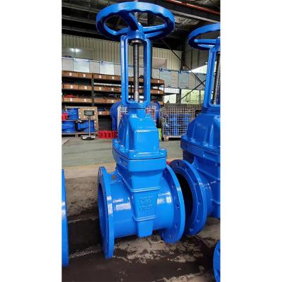 China Ductile Iron Big Price Din 8 Inch Cast Iron Flange Type Gate Valve for sale