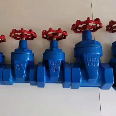 China DN100 General Malleable Iron Valves Resilient Gate Valve PN16 for sale