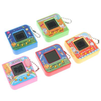 China 168 Educational High Quality Animals in One Mini Square Game Handheld Electronic Classic Virtual Pet Game Machine Gift for Kids for sale