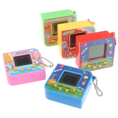 China Kids Educational Toys Mini Square Game Handheld Electronic Virtual Pet Game Machine Gift For Children for sale