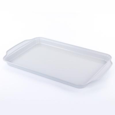 China New Design Selling Oven Safe Baking Tray Sustainable Hot Sheet Cookie Pan Square Cookie Tray for sale