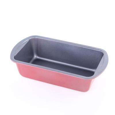 China Color Viable Custom Cake Molds For Baking Non Stick Rectangle Bread Shape Pan Bread Baking Molds for sale