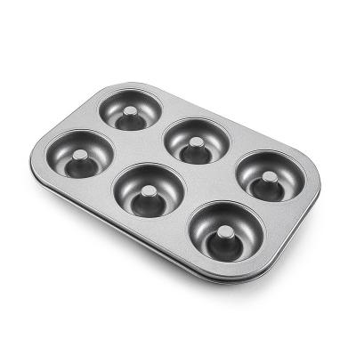 China 6 Cup Sustainable Food Grade Carbon Steel Cake Pan Non-Stick Coating Muffin Baking Pan Cupcake Mold - Buy Bakery Muffin Moulds, Home Mould, for sale