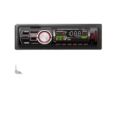 China High Quality Auto Car Stereo LED Display LCD Car Audio Mp3 Player With RGB 7 Color Lights USB SD Port Car Mp3 WITH Transmitter BT for sale