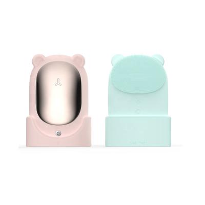 China Facial Cleansing Brush Facial Cleansing Brush And Skin Care Device Made With Soft Silicone Waterproof Ultrasonic for sale