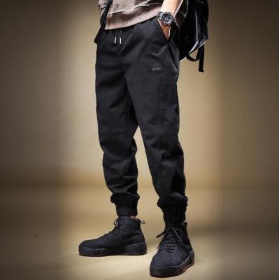 China Anti-Wrinkle Mens Cargo Pants Multi-pocket Hip Pop Pants Male Casual Pants Fashion Cargo Pants Men for sale