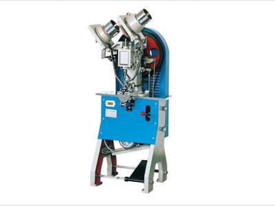 China Shoe Manufacturing Equipment Automatic Double Side Eyeletting Machine for sale