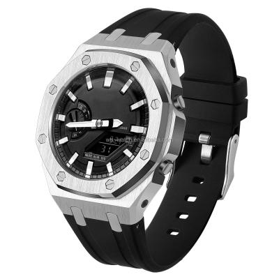 China Casio G Shock Ga2100 Ga2110 Custom Zinc Alloy Watch Case With Silicone Band Strap for sale