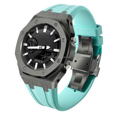 China Casio Ga2100 G Shock Case Generation 5Th Mod Kit 316L Stainless Steel Silicone Watch Band for sale