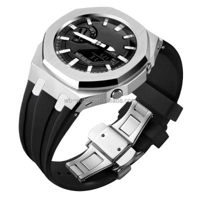 China Ga2100 Mod Kit Stainless Steel Bezel Dial And Case Retrofit For Casio G Shock Ga 2110 for sale