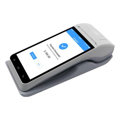 China New Design SDK Android 11 Handheld POS Systems Mobile Android POS Touch Terminal POS With 58mm Thermal Printer NFC for sale