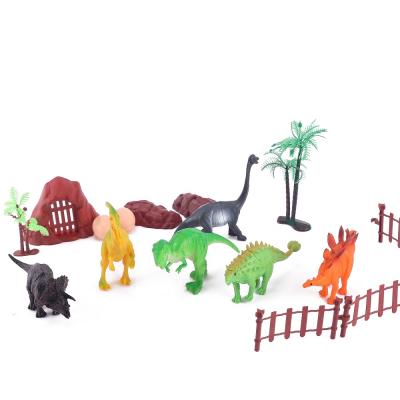 China Realistic Jurassic Model Animal Backpack Dinosaur Toy Set Simulation Children Dinosaur Figure As Real Toys for sale