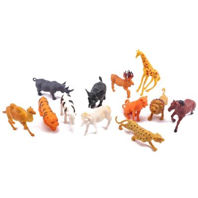 China Diy Animal Toys 3D Animal Toys Plastic Figures Models Eco Friendly As Real Assembled Educational Toys For Children for sale