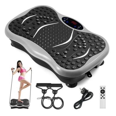 China Universal Crazy Fit Body Vibration Massage Fitness Vibration Board Multiple Speeds Swinging Plate for sale