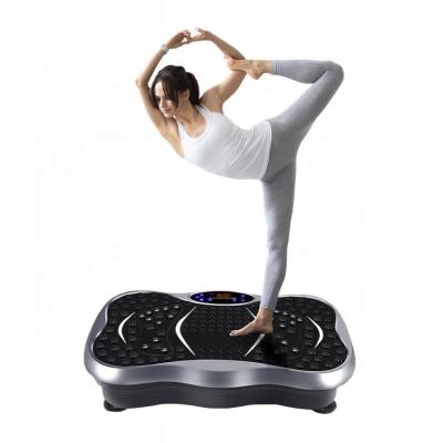 China Universal Compact Trainer Vibra Machine Excersise Vibration Massager Fit Body Plate Vibrator Super Crazy Fit Massage for sale