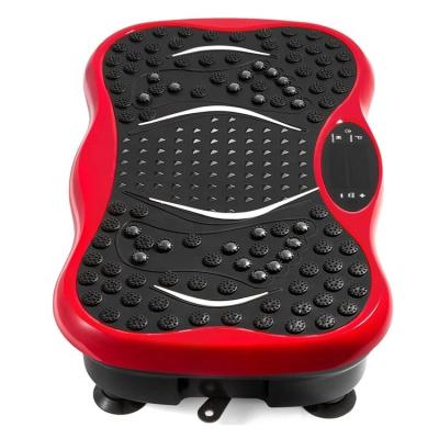 China Foot Vibration Dish Workout Trainer Small Vibration Platform Massage Fitness Vibration Crazy Fit Machine 57.5x42x16CM for sale