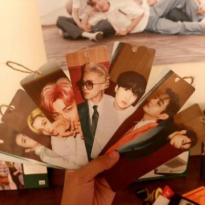 China High quality wholesale custom kpop hotel and resort event acrylic printing PVC photo card bookmarks for promotional for sale