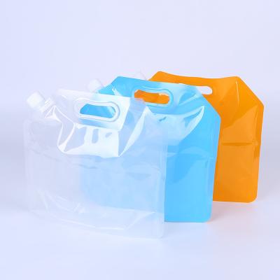 China Disposable Custom Clear Plastic Packet Holder Pouch Liquid Bag In Stock for sale