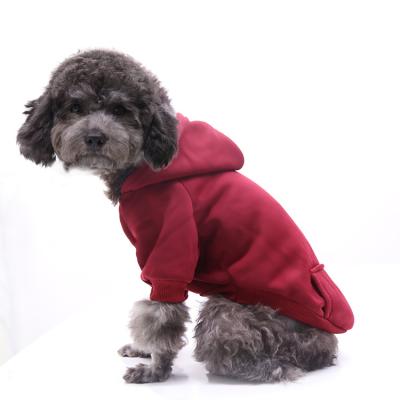 China Wholesales Hot Dog Sport Amazon Custom Selling Clothes Plain Large Dog Blank Hoodie Pet Clothes for sale