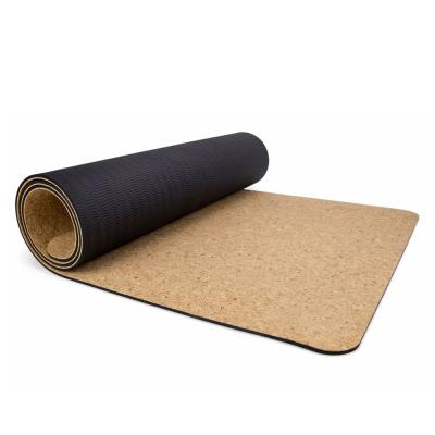 China durable cork yoga mat/yoga mat/rubber cork and yoga rubber mat for sale