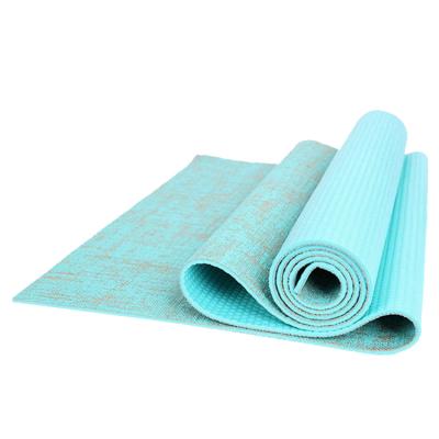 China Durable Natural Linen Jute Cozy Yoga Mat 183cmx61cmx5mm for sale