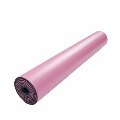 China Custom Made Private Label Printing PU Natural Rubber Yoga Mat Non-Slip Eco-Friendly High Quality Long Lasting for sale