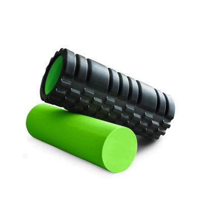 China Flexible And Comfortable Foam With Firm Tube Solid And Spike Foam Roller With Bag, Folding Fitness Yoga Roller Massage EVA/PU Foam Roller Kit for sale