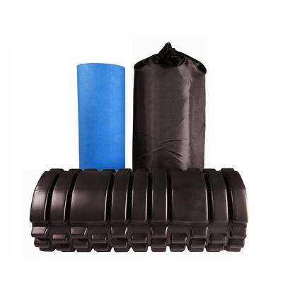 China Flexible And Comfortable Foam With Firm Tube Roller Foam Environmental High Density Roller Kit Massage EVA Hollow Fitness Yoga Foam for sale