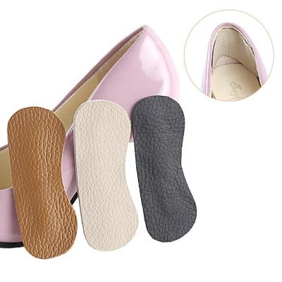 China Abrasion Resistance Leather High Heel Pads For Shoes Heel Grips Liner For Shoe Pads For Oversized Shoes, High Heel Inserts Insole For Women for sale