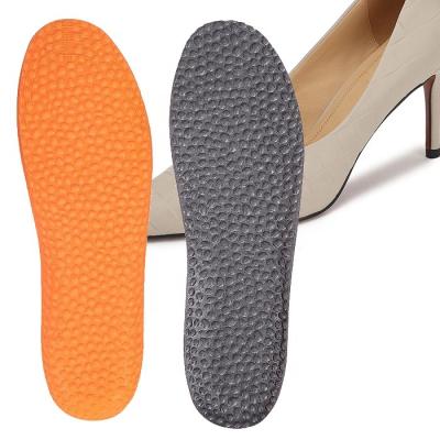 China Hi-Poly Hi Poly Material Custom Design Printed Arch Support Shock Absorption Insole For Orange Velvet Men Women Sports Shoes OEM for sale