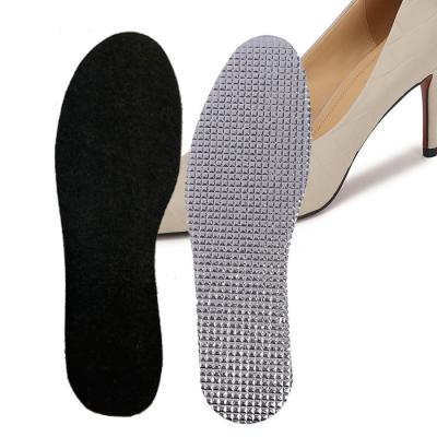 China High Quality Warm Pleasant Warm Winter Removable Aluminum Foil Felt Insoles Insoles Winter Cool Insoles for sale