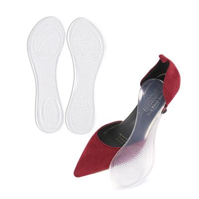 China 3/4 GEL PADS silicone gel thin insole women's high heel shoe inserts comfortable cushioning insoles 3/4 shoe pads for sale