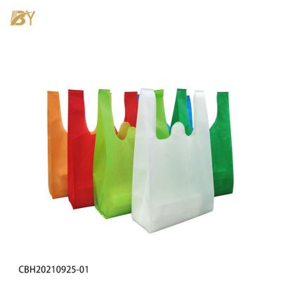 China Reusable nonwoven fabric bag eco friendly fabric cut non woven bag custom shopping tote bag with logo for sale