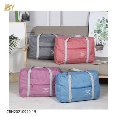 China Wholesale Duffel Bag High Quality Custom Large Overnight Soft Carry On Luggage Bag Weekender Bag for sale